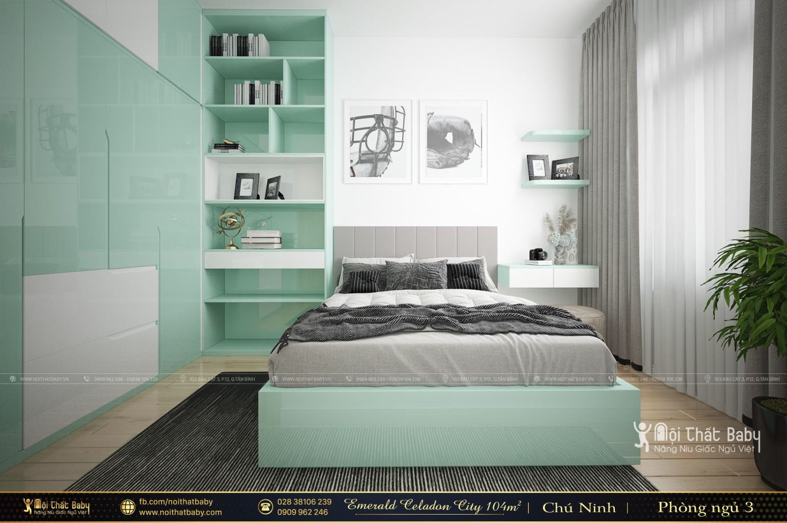 Tổng hợp các mẫu thiết kế nội thất Chung cư Emerald Celadon City